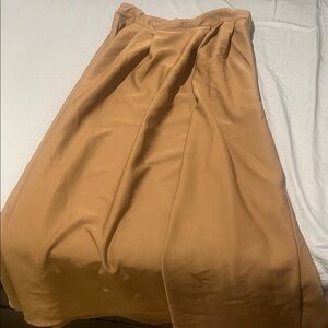 SHEIN Tan A-Line Skirt